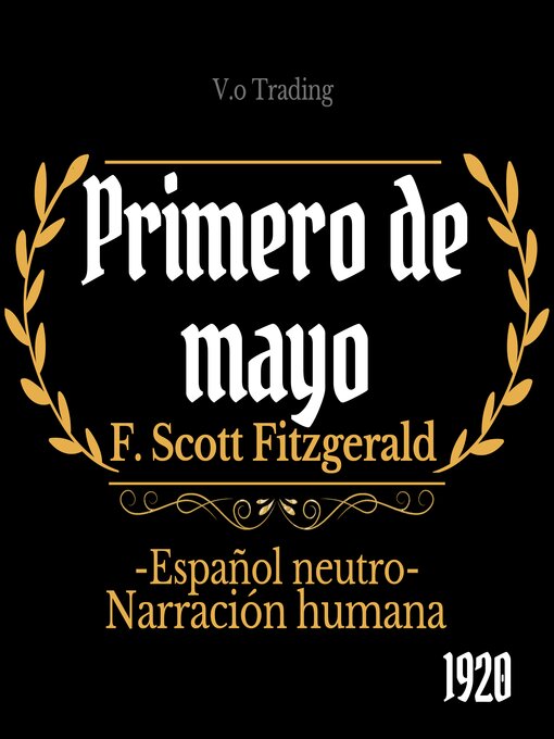 Title details for Primero de mayo by F. Scott Fitzgerald - Available